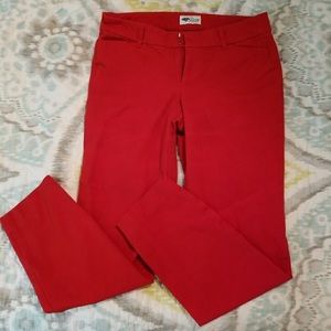 Old Navy Red Pixie pants